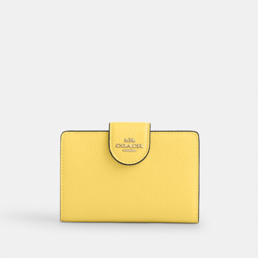 coach medium corner zip wallet CBO41-IMYLW