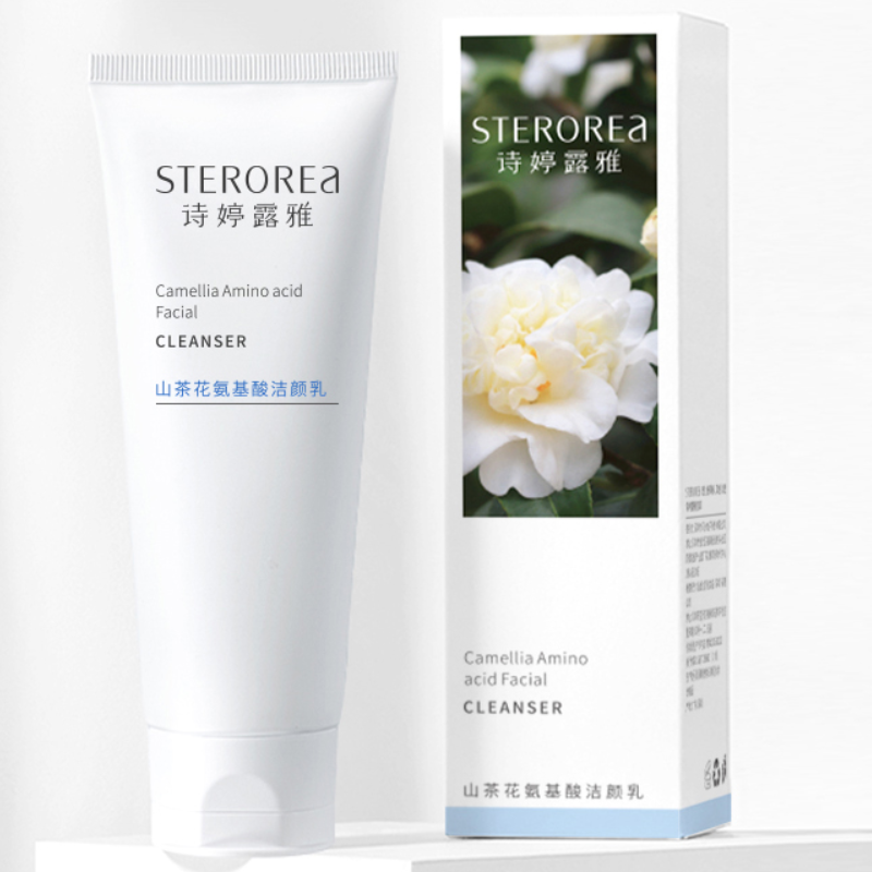【诗婷露雅】山茶花洁面乳氨基酸洗面奶