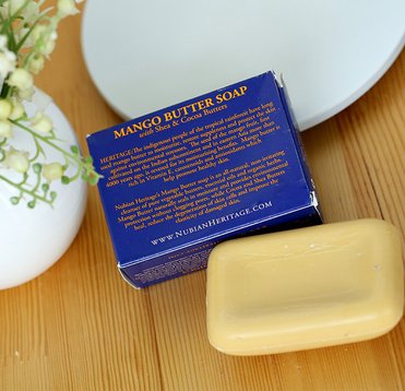 nubianheritage天然芒果籽油乳木果油及可可高保湿黄油皂141g