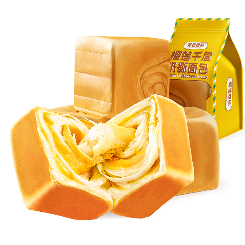 榴莲西施多口味手撕面包4包