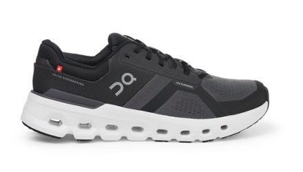 On Cloudrunner 2 昂跑男士跑鞋 Eclipse/Black 8 Wide