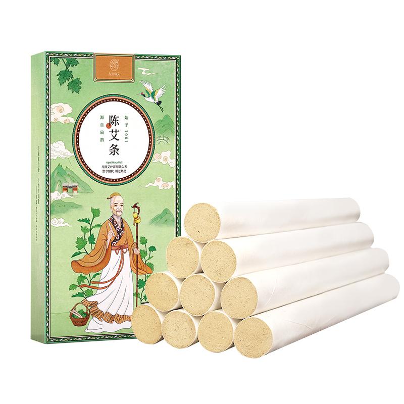 签到【九头仙艾】驱寒除湿艾灸条10根