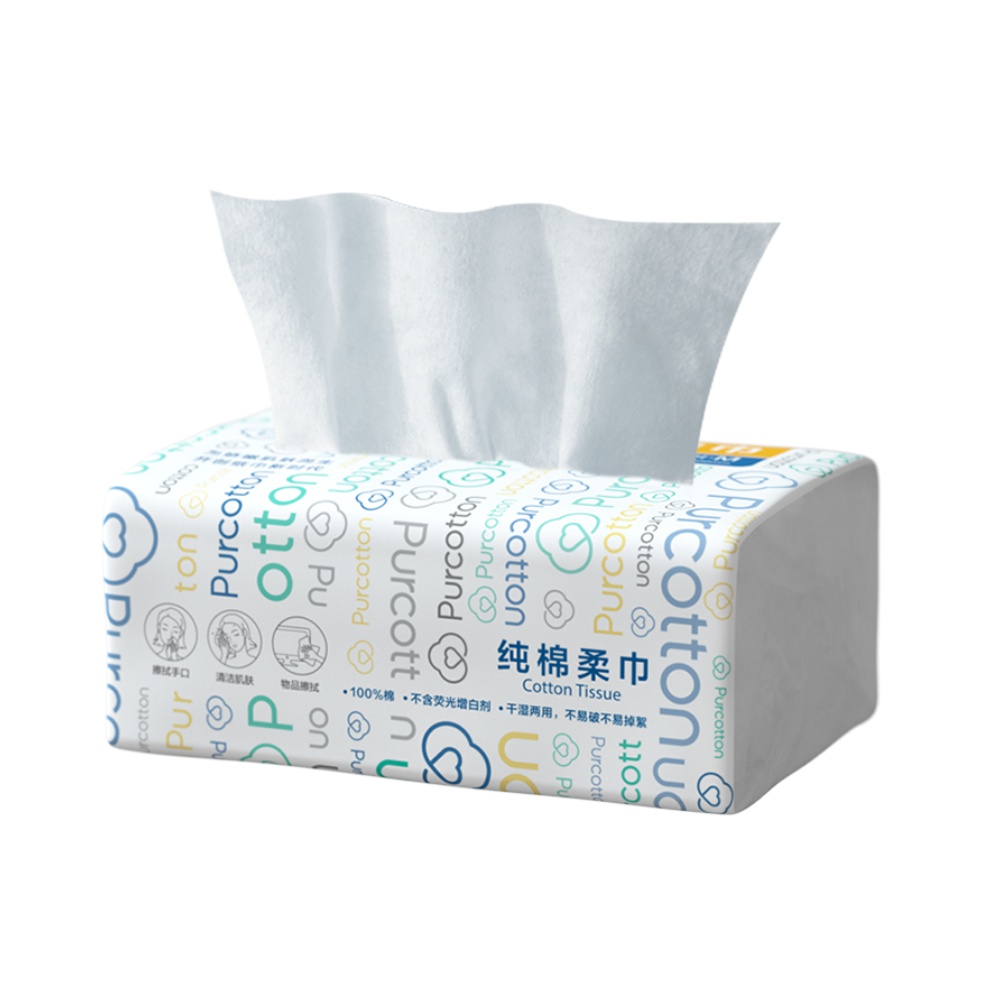 全棉时代洗脸巾擦脸巾平纹洁面巾