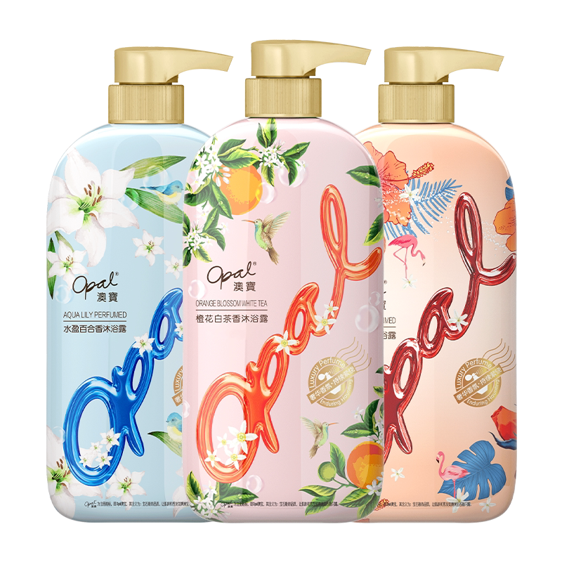 澳宝沐浴露橙花补水茉莉清爽清洁保湿