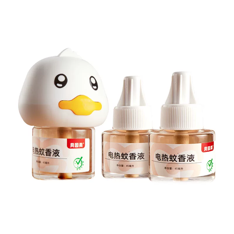 漏【贝因美】小鸭子电蚊香液1器+3液