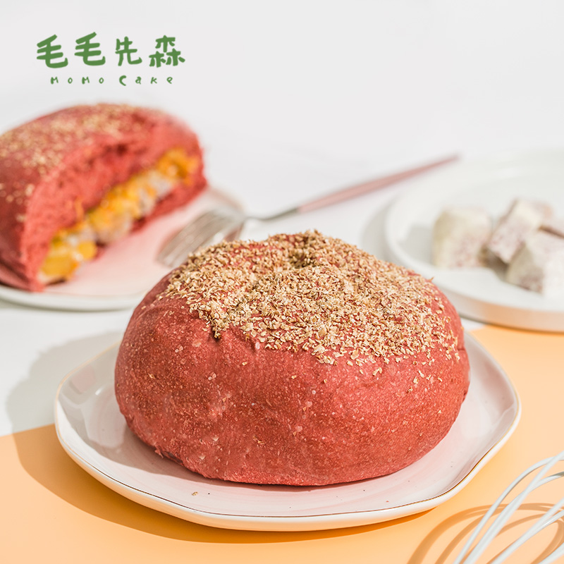 欧包麻薯手工芋泥奶酪面包