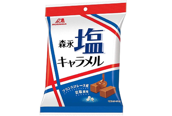 森永岩盐浓味焦糖牛奶太妃糖92g6袋