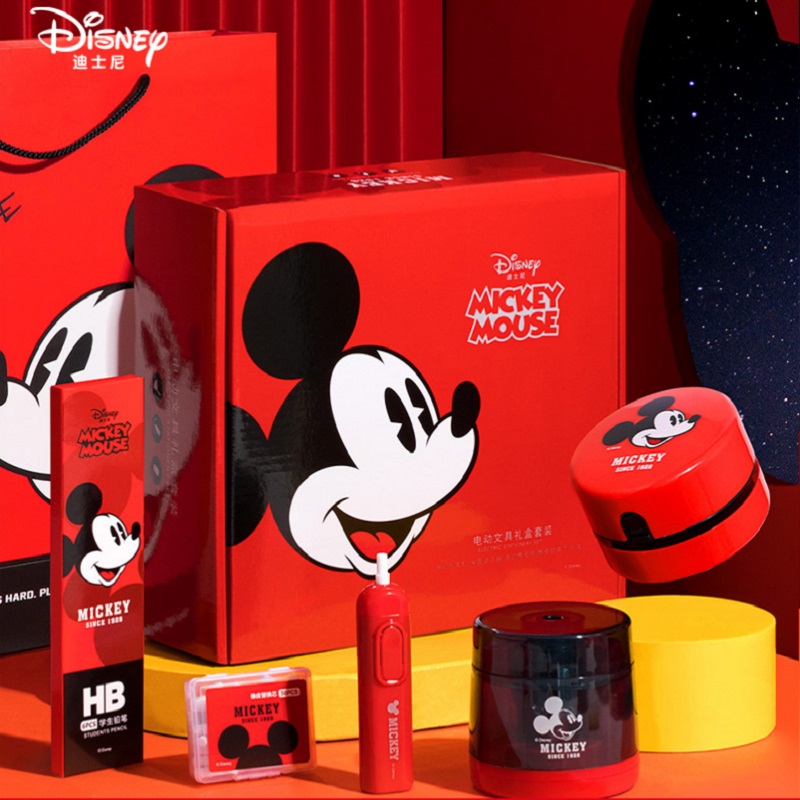 【迪士尼】电动文具盲袋礼盒套装