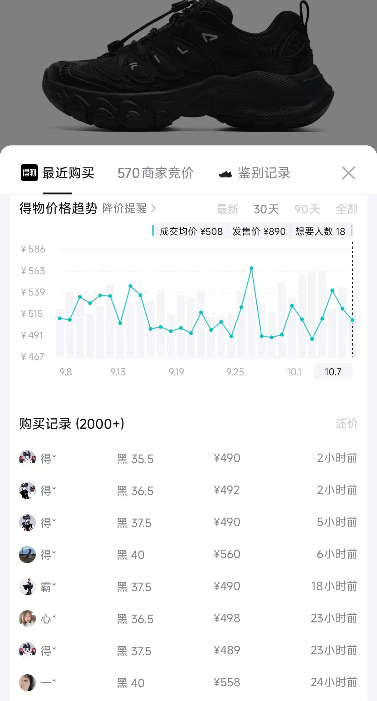 斐乐复古老爹鞋今晚20点开抢 到手价307元