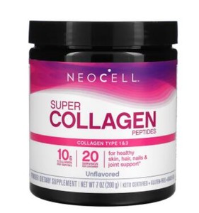 Neocell, 超级胶原蛋白肽，原味，7 盎司（200 克）