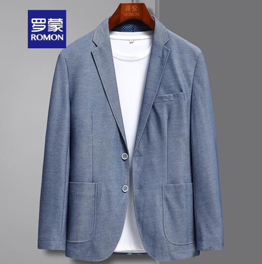 69元包邮！ROMON罗蒙  男士西装外套 休闲商务西服外套