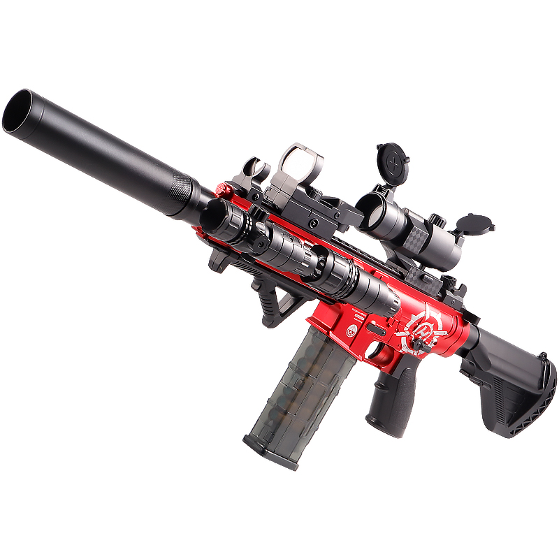M416电动连发抛壳软弹枪儿童玩具枪仿真男孩