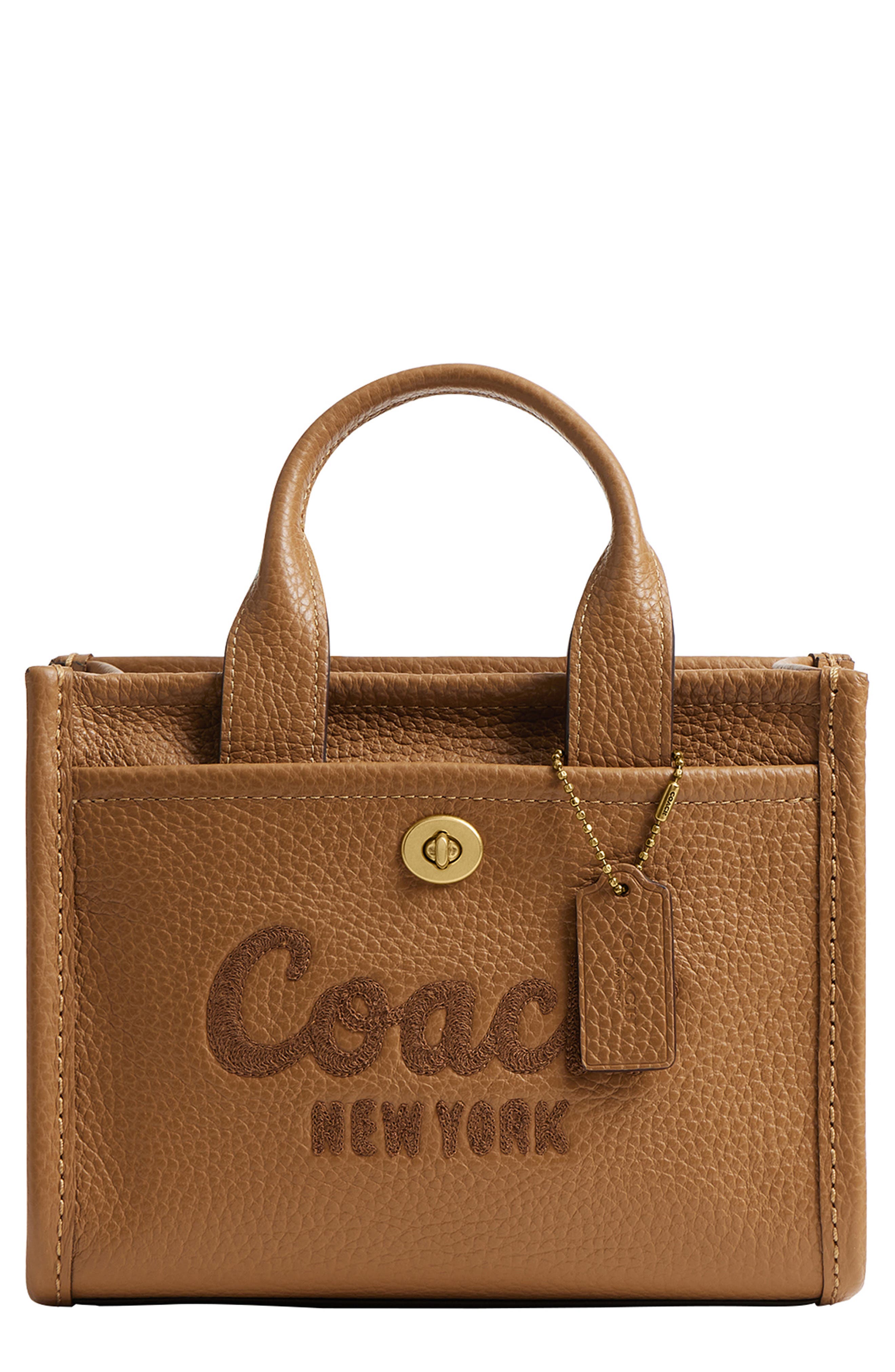 COACH Bubble Leather Cargo Tote