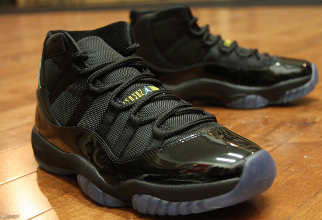 air jordan 11 "gamma blue"实物图赏