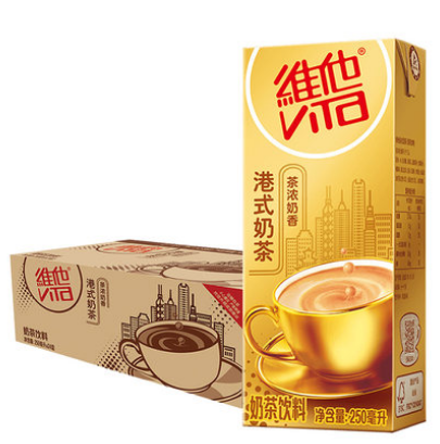 24.9元包邮！维他奶 港式奶茶250ml*24盒