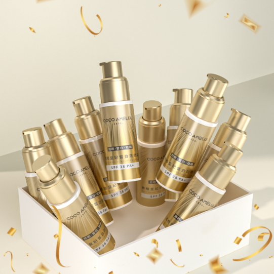 16.9元包邮！CCA 美白防晒霜乳小金管 40ml*2瓶