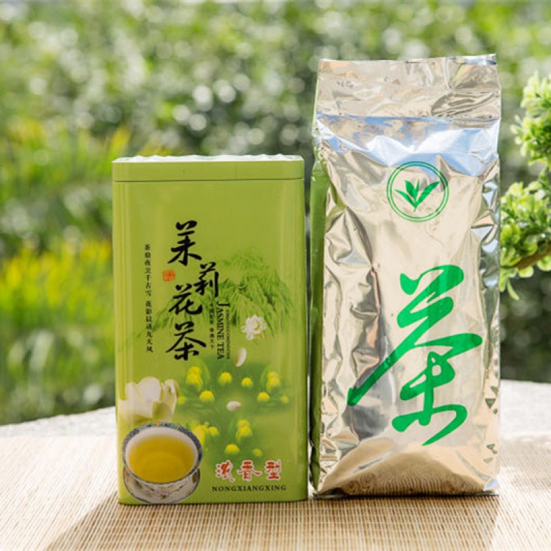 2022新茶茉莉花茶叶茉莉花茶 250g铁罐装