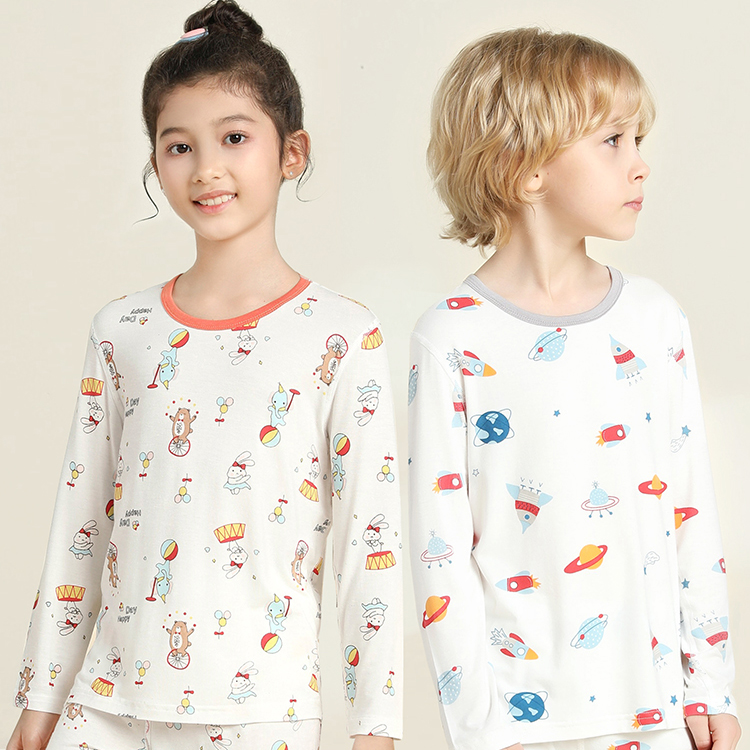 【100-170cm】顶瓜瓜儿童纯棉睡衣套装