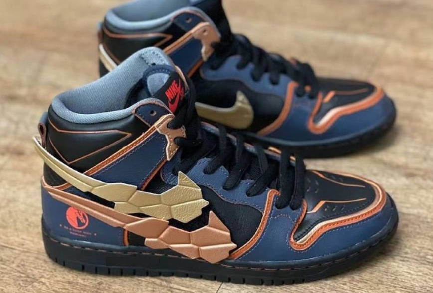 gundam x nike sb dunk high project 独角兽"rx-0"dh7717-100 官图