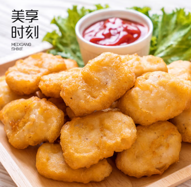 29.9元包邮！美享时刻 鸡米花200g*2包+黑椒鸡块200g*2包