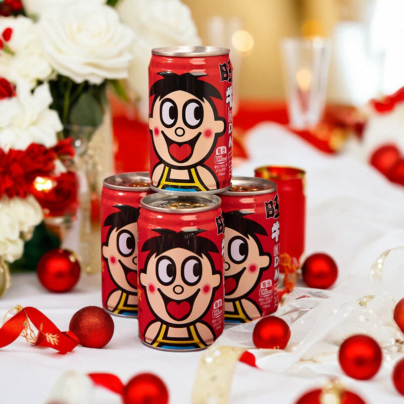 旺旺旺仔牛奶245ml*12瓶民族罐礼盒