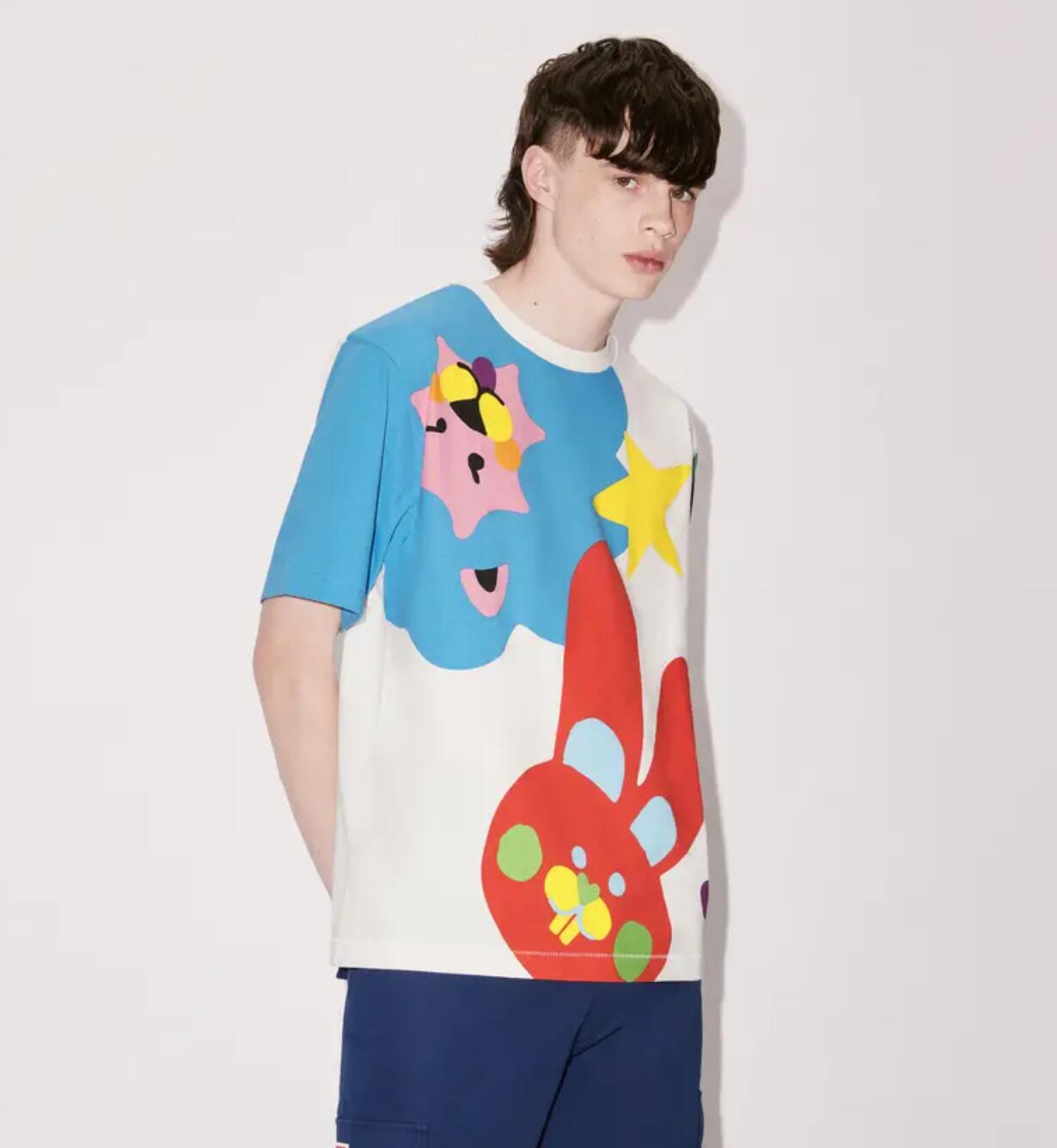 KENZO 'KENZOO' 宽松男士T恤