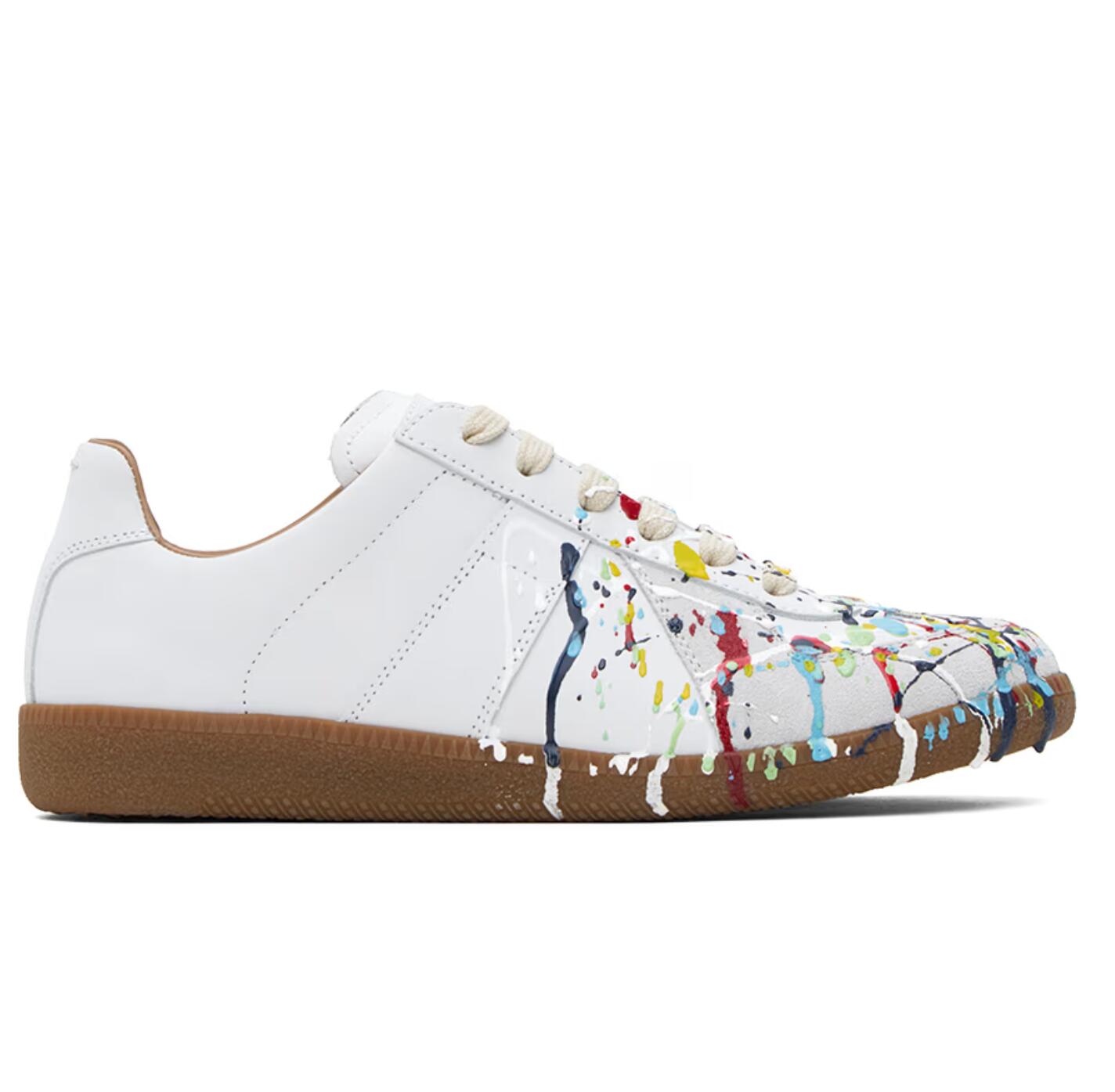 马吉拉泼墨德训鞋Maison Margiela Paint Replica