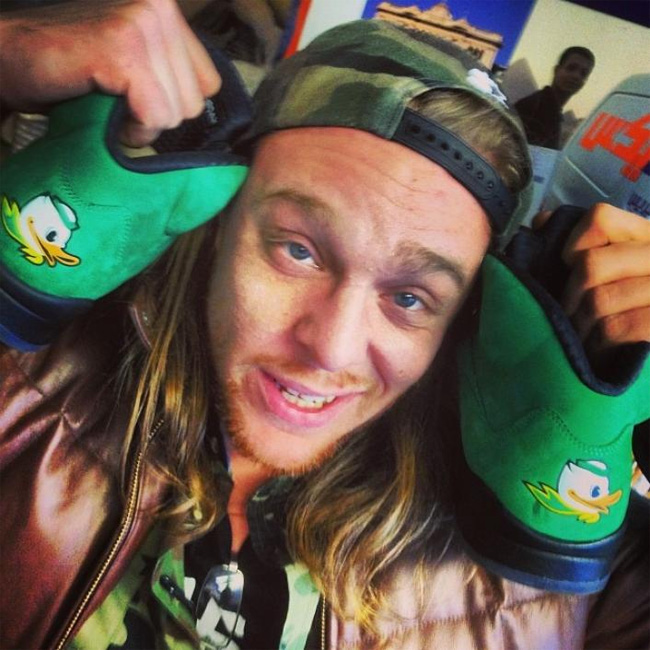 俄勒冈鸭子airjordan5oregonducks网图大集合