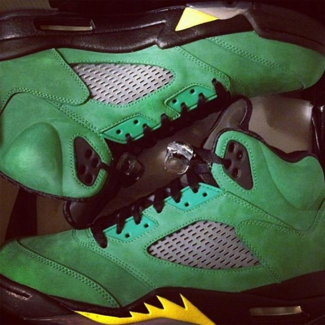 俄勒岡鴨子airjordan5oregonducks網圖大集合