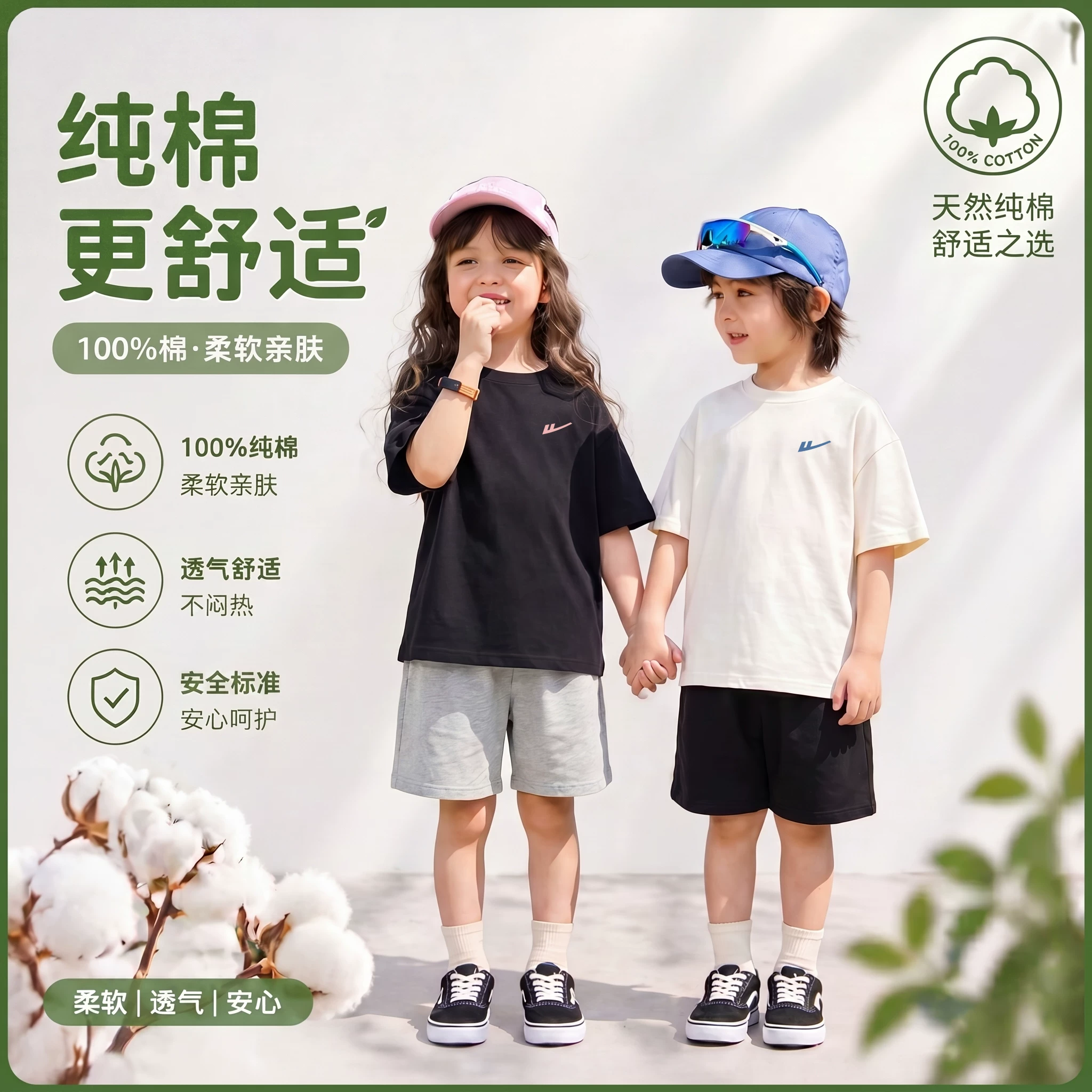 拍2件！回力儿童短袖长裤短裤合集来啦