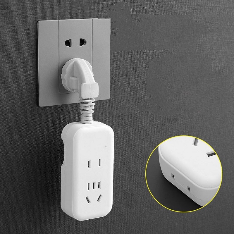 【可签到】家用转换插座3组插孔