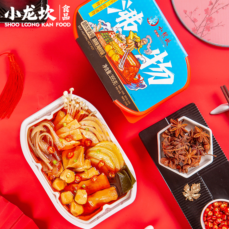 小龙坎麻辣海鲜火锅沸物方便速食