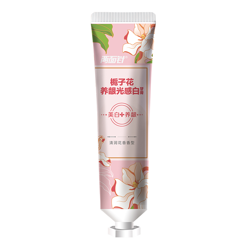 两面针栀子花光感白中药牙膏