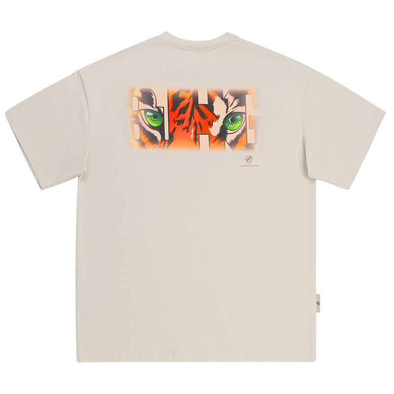 BJHG夏虎视眈眈印花短袖T恤