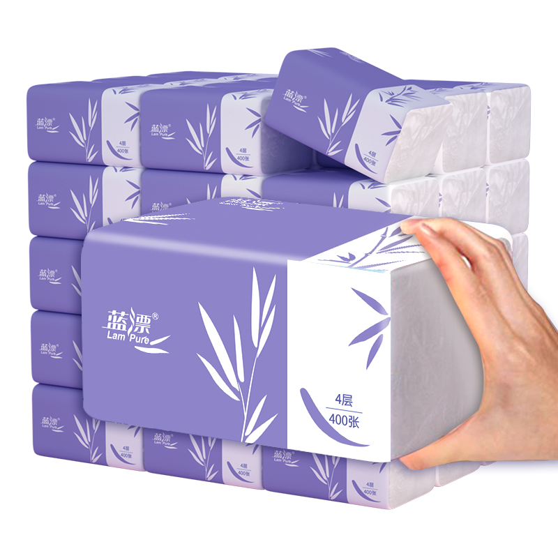 稳定签到~3大包1200张蓝漂抽纸