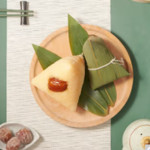 11.8元包邮！来伊份 蜜枣粽 200g+鲜肉粽 200g