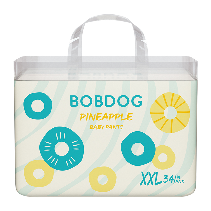天猫巴布豆菠萝拉拉裤柔软亲肤XXL34片