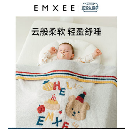 【降20元】109元包邮！嫚熙婴儿羽毛纱盖毯