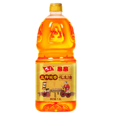 59.65元包邮！九三 昂昂压榨花生油 1.8L*3件