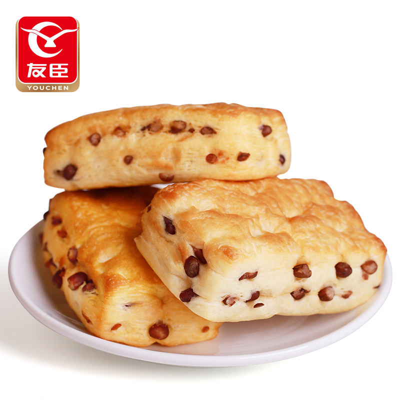 【拍2件】友臣红豆千层手撕面包*2箱840g