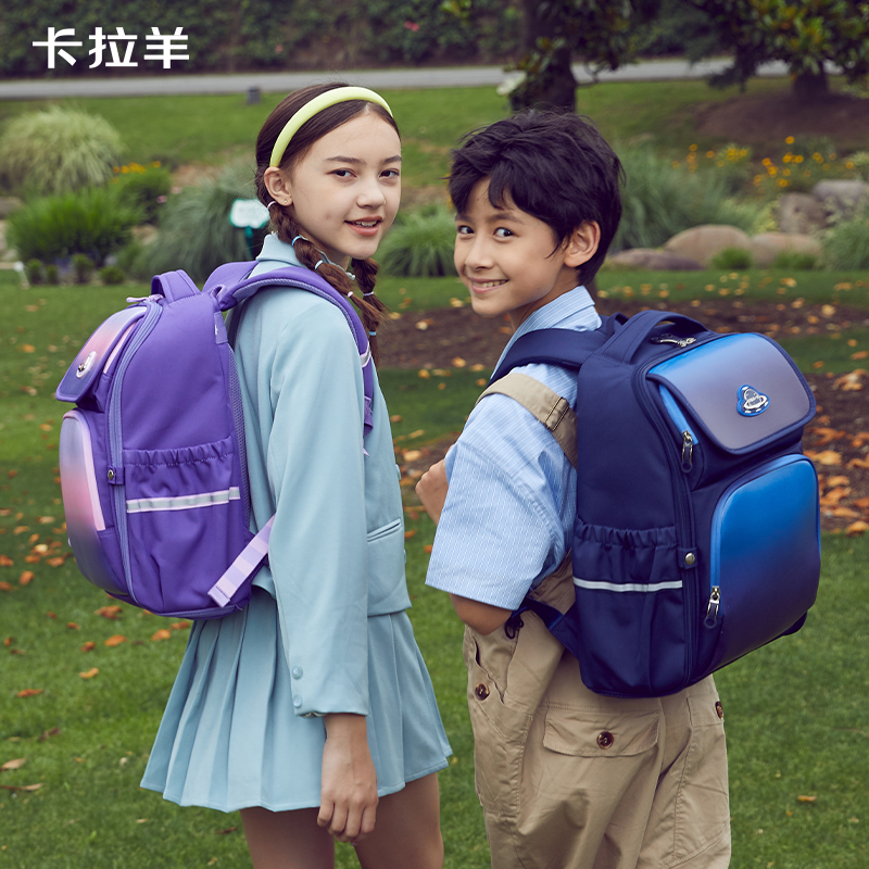 卡拉羊官方旗舰店卡拉羊中学生双肩包