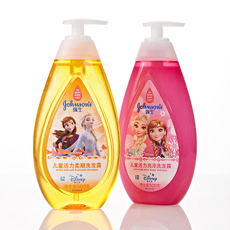 强生小学生3岁女孩6以上10岁男童女童洗发露