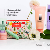 Clinique 护肤热卖 满送价值$194好礼 含2件正装