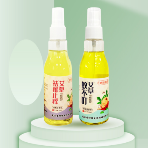 5.9元包邮！时珍瑞芝 艾草祛扉止痒花露水 100ml*2瓶