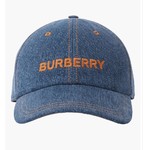 Burberry Logo Cotton Denim 棒球帽