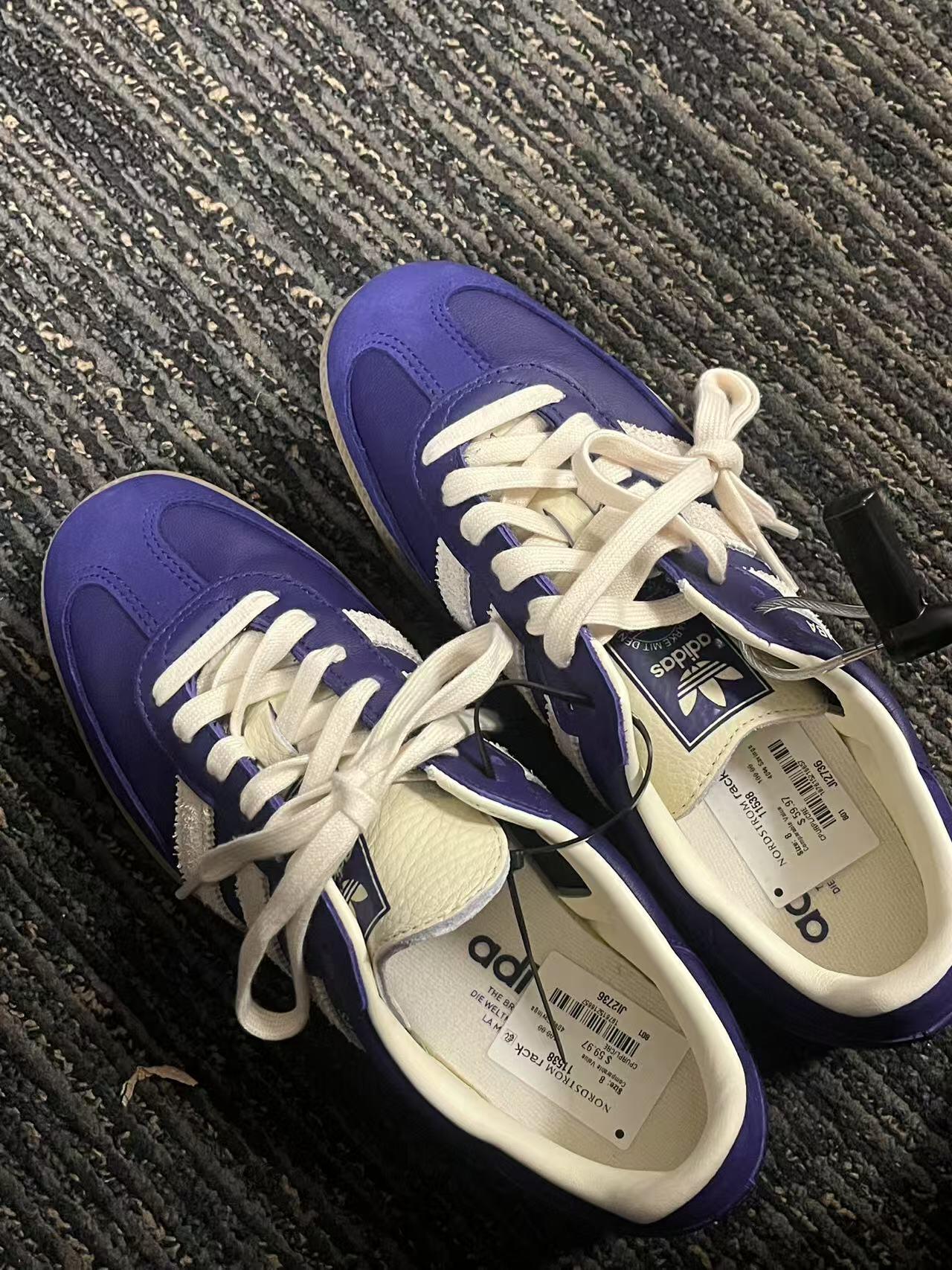 Adidas Purple Samba Steal for $60