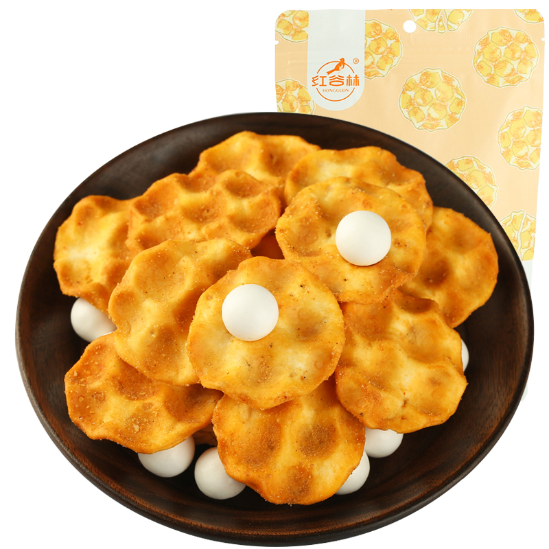 【拍五件】红谷林小石子饼100g*5袋