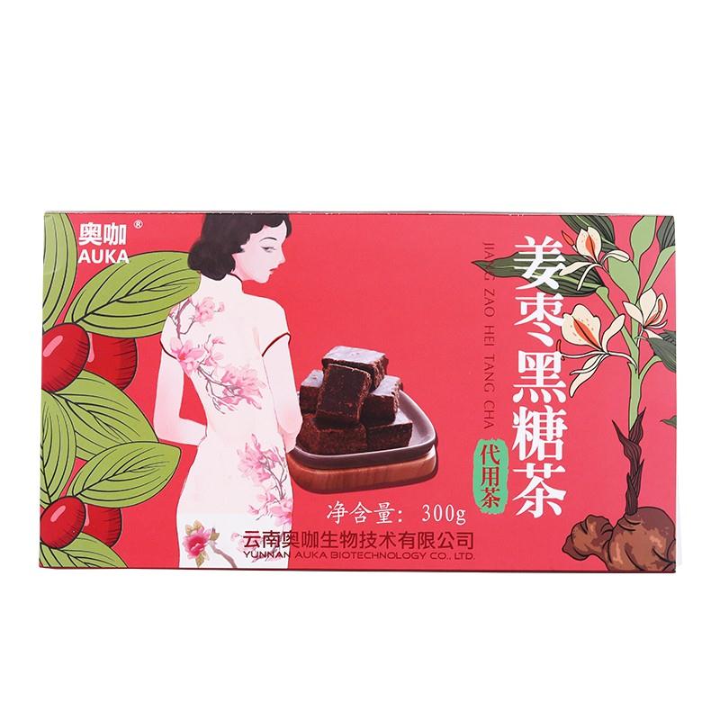 【官方旗舰店】奥咖 姜枣黑糖茶 300g