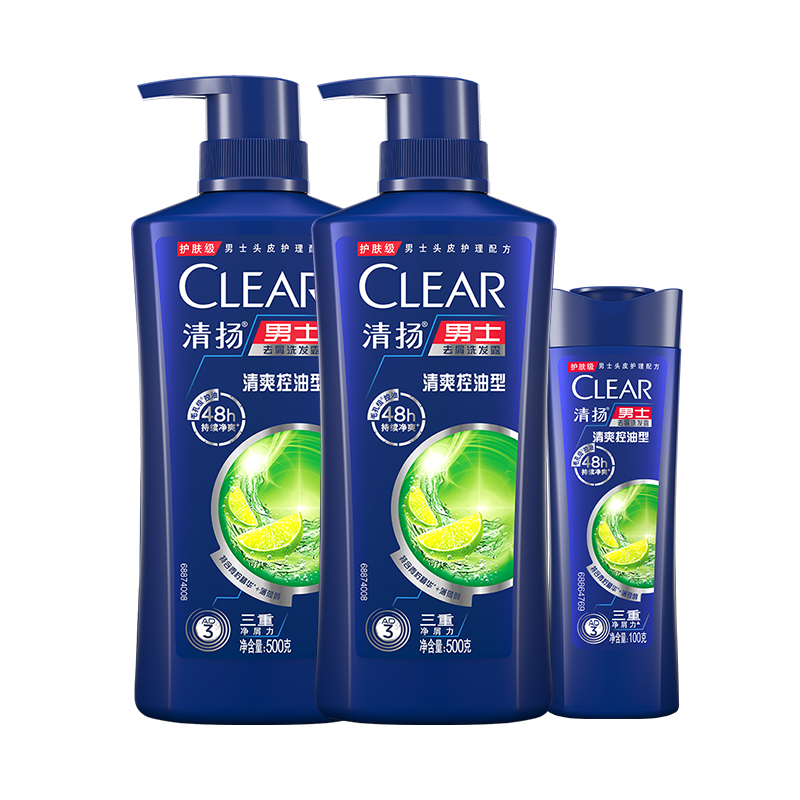 清扬清爽控油洗发水1100ML