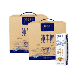 67.8元包邮！蒙牛 特仑苏纯牛奶 250ml*16盒×2提装